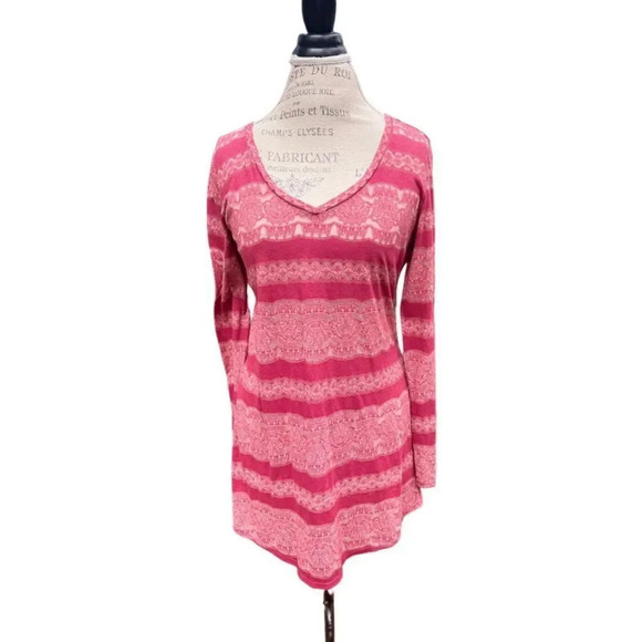 Aratta Silent journey Tunic Red Small Anthropologie NWT - Picture 1 of 15